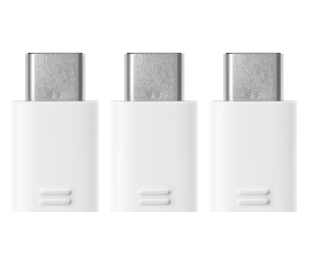 SAMSUNG ADAPTER micro USB na USB-C Bialy - 462042 - zdjęcie